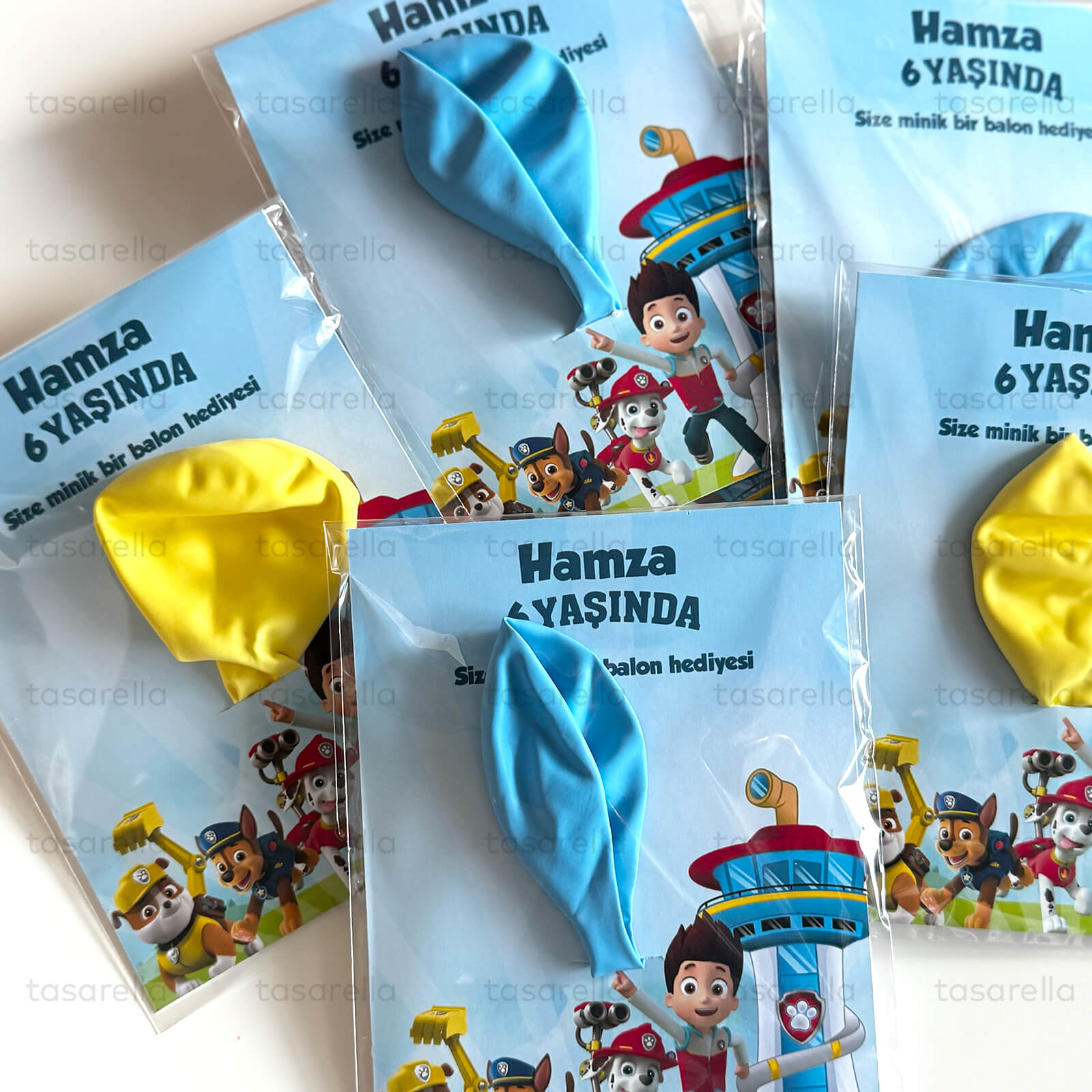 paw petrol temali hediyelik