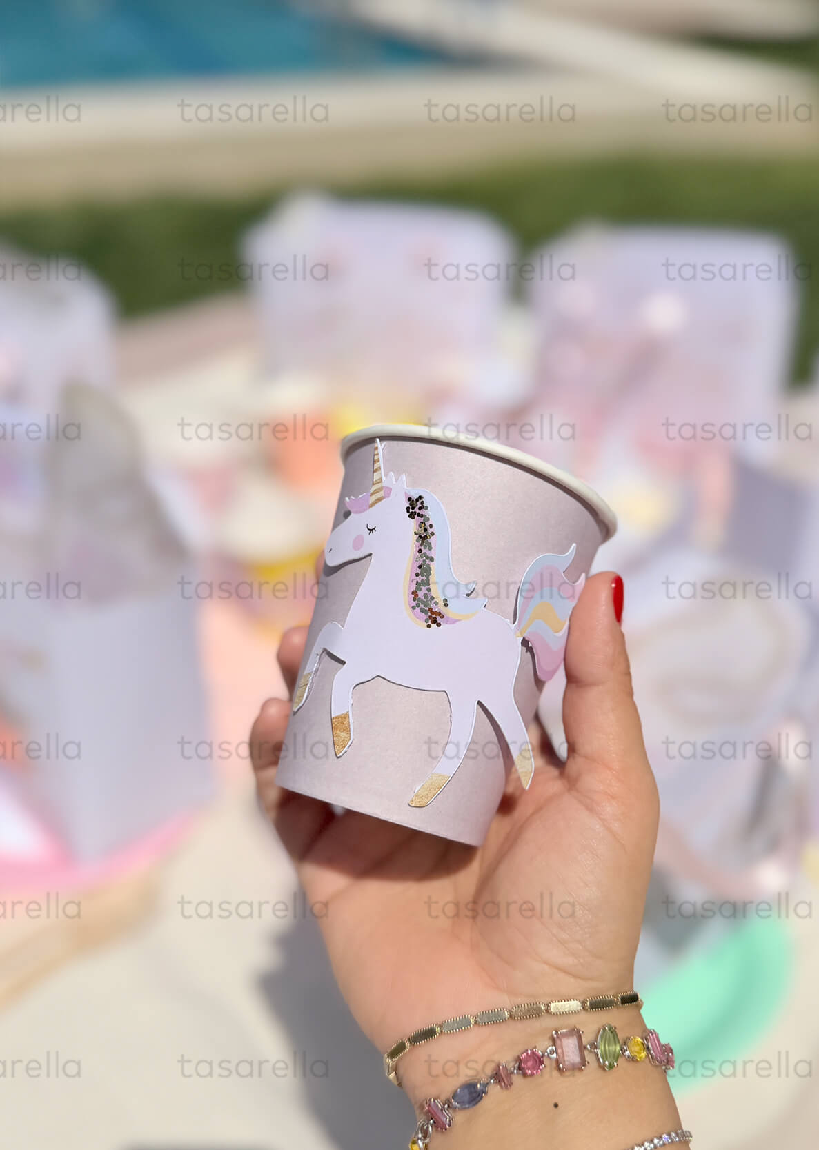 unicorn temali bardaklar