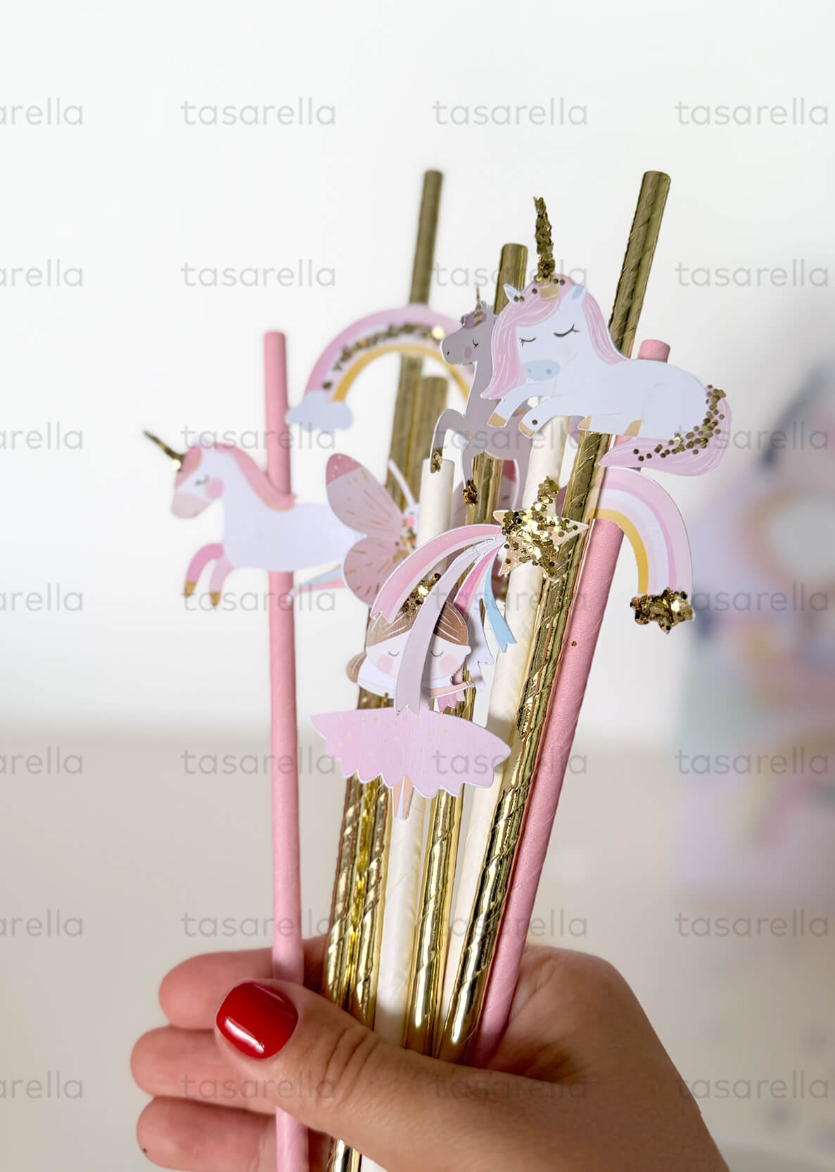 unicorn temali pipetler