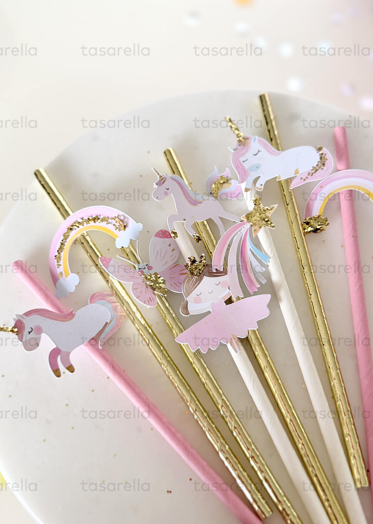 unicorn temali pipetlerr
