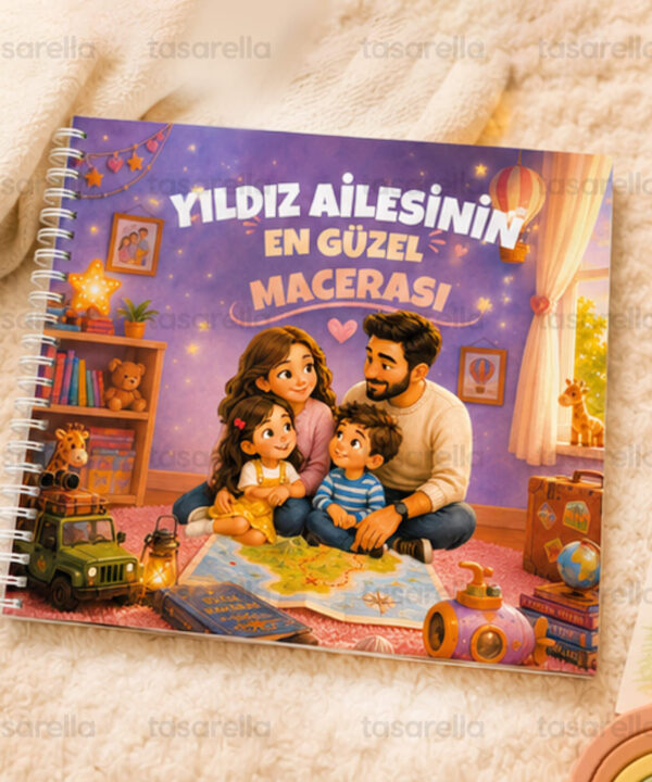 Ailemizin En Güzel Macerası – Kişiye Özel Aile Masal Kitabı