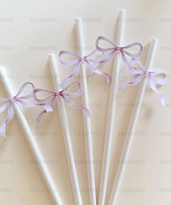 Fiyonk Temalı Pipet Süsleri