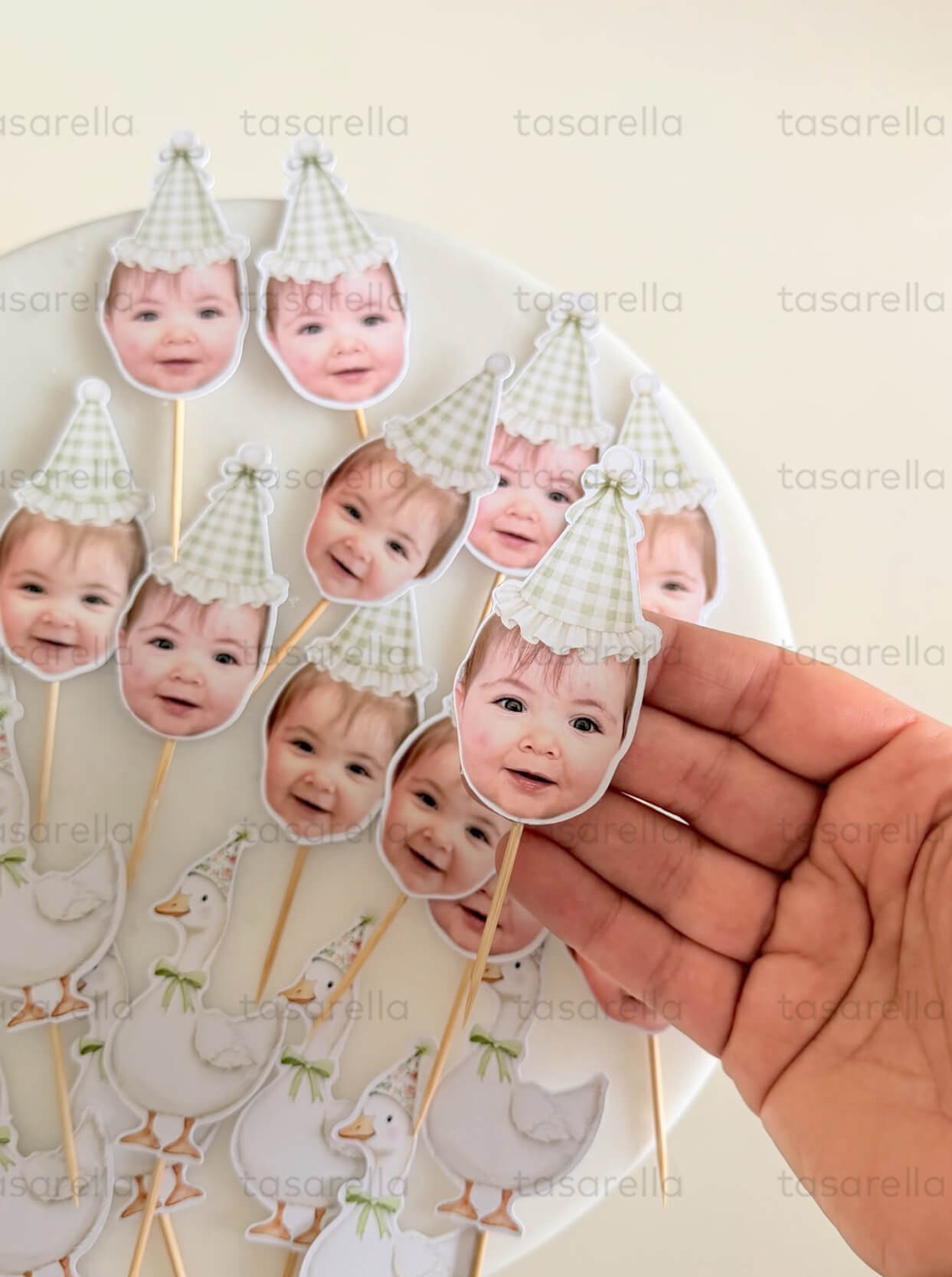 ördek temali cupcake süsleme