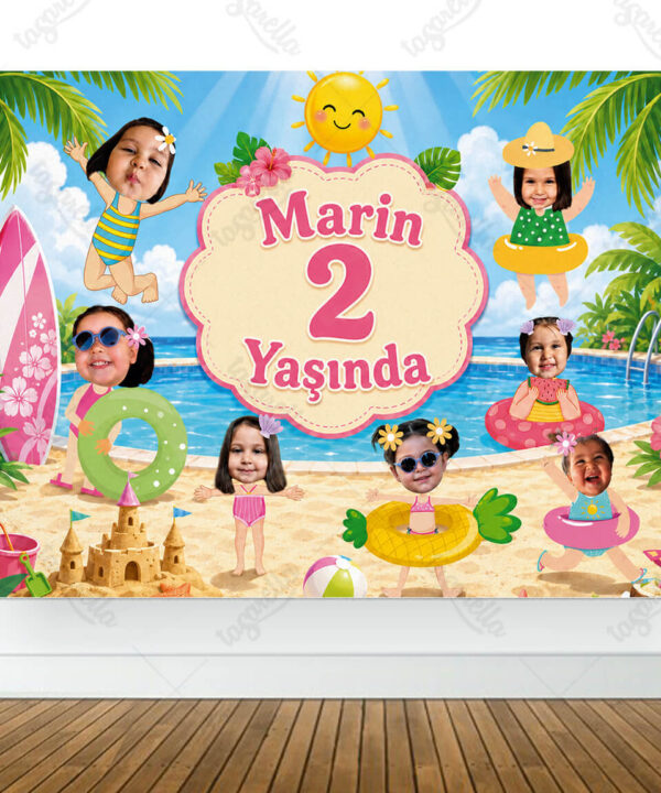 Yaz Temalı Parti Pano