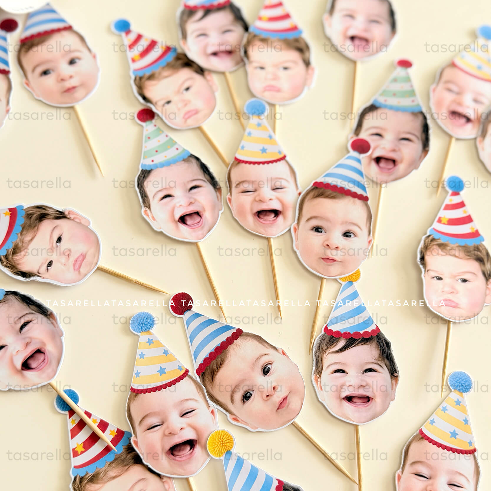 fotografli cupcake süsü