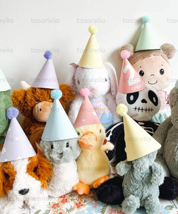 Peluş Oyuncaklara Özel Temalı Parti Şapka