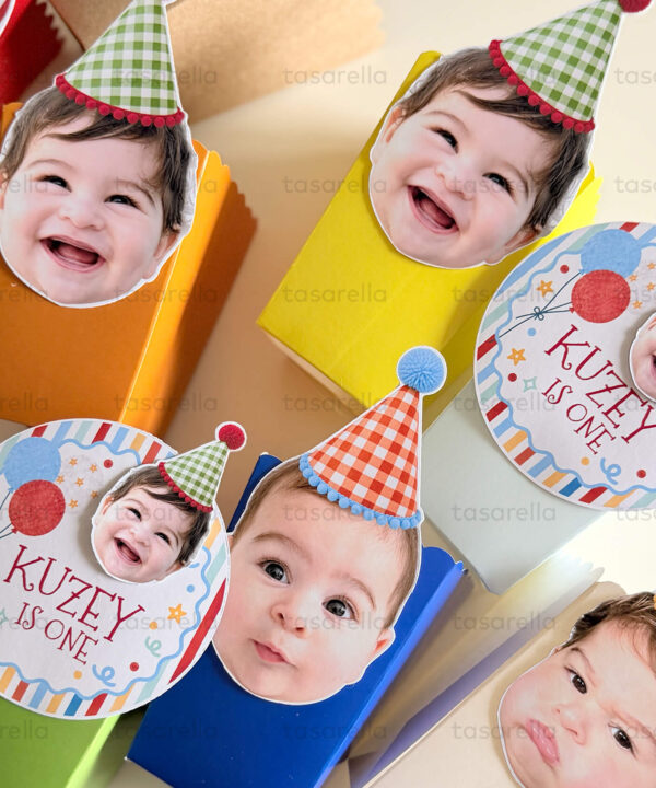 Renkli Fotoğraf Temalı Popcorn Kutuları