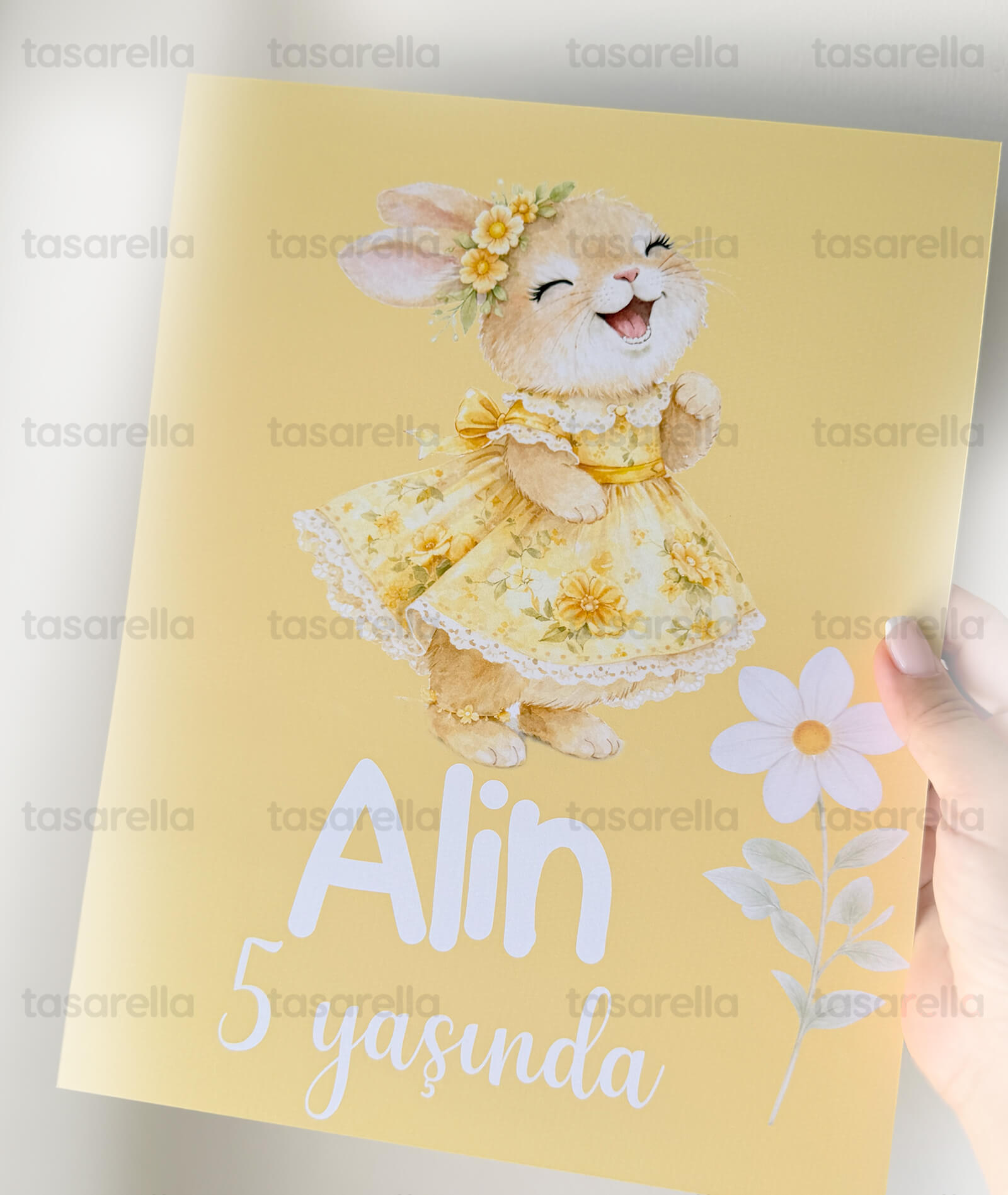 tavsan temali afis