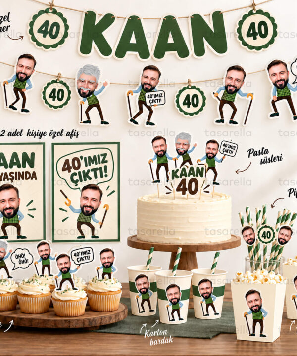Yetişkinlere Özel Temalı Parti Kiti