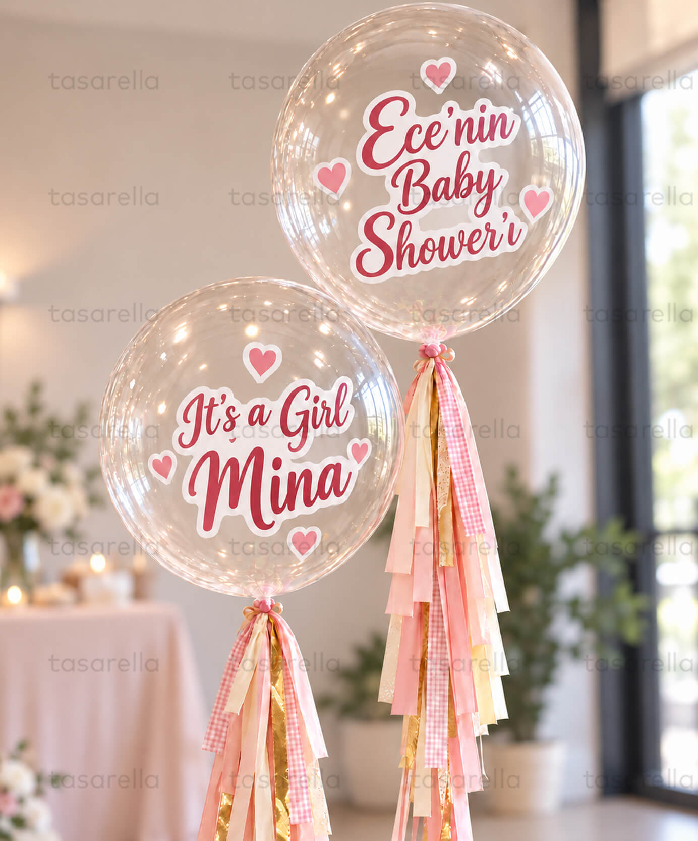 baby shower balon tema