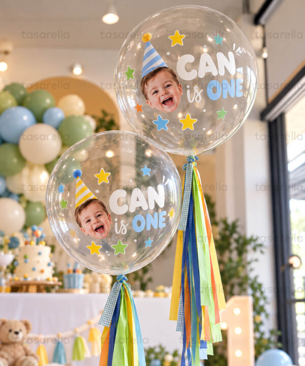 Fotoğraf Temalı Balon Sticker Etiket